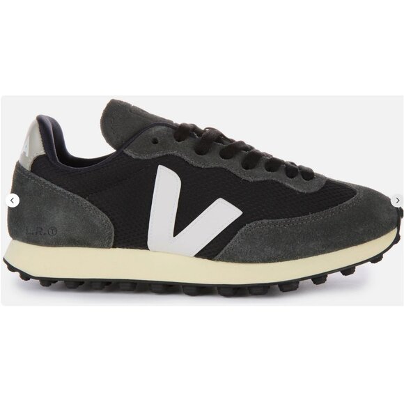 Veja Rio Branco II Alveomesh Sneakers Black White EU 44 / US 11 - Picture 12 of 14